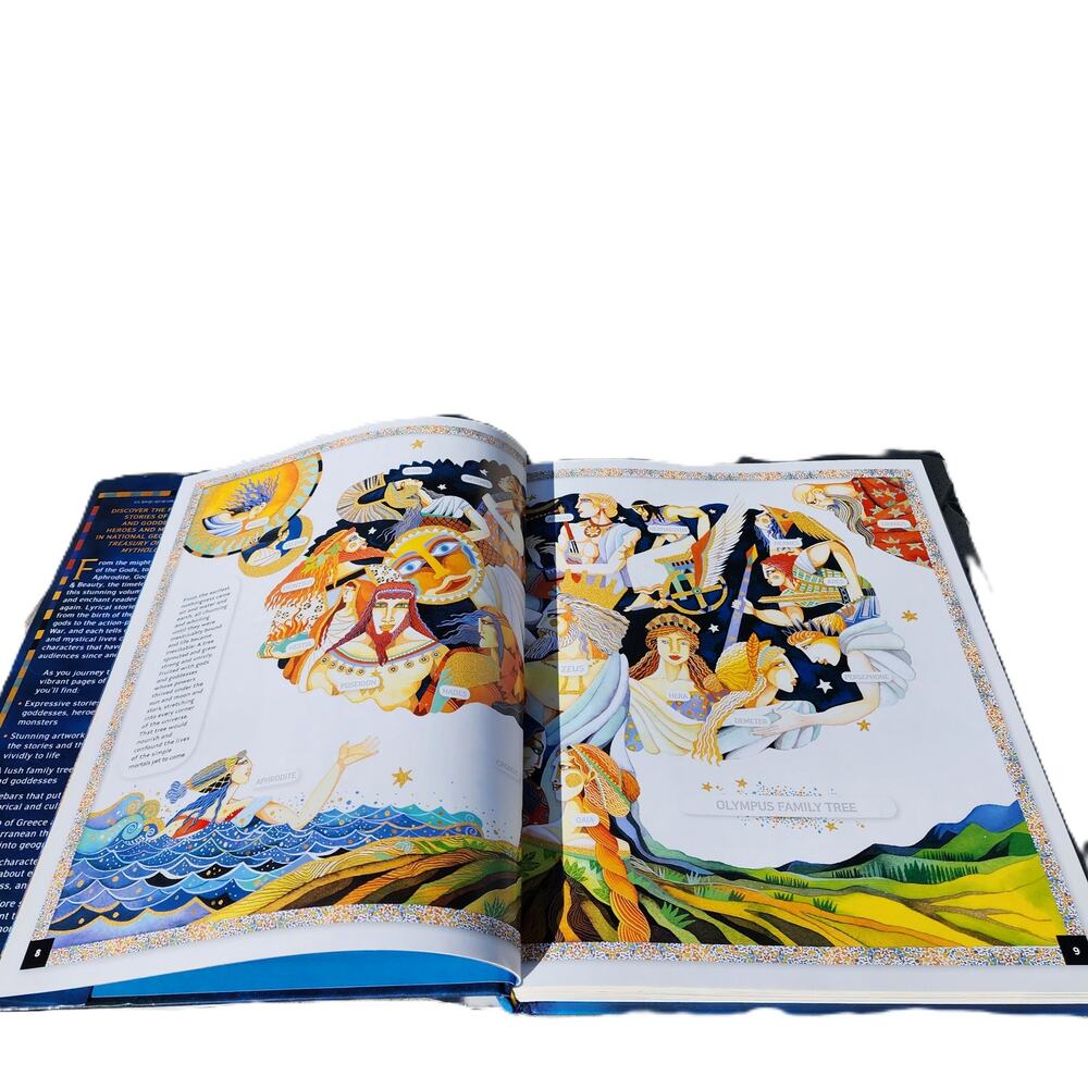 Treasury of Greek Mythology: Classic Stories Illustrated Hardcover - Picture 7 of 10